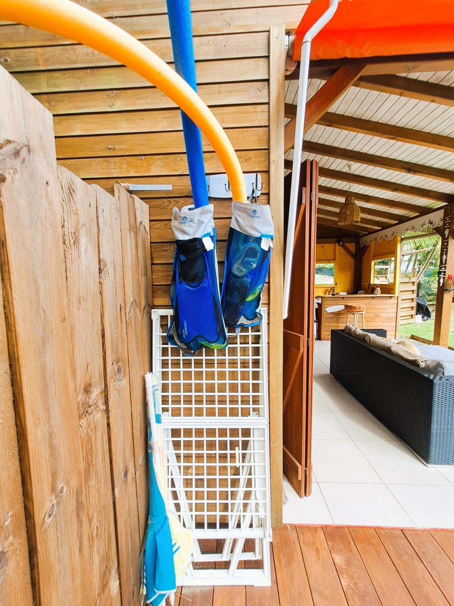 Yuka Lodge - Bungalow Prive Avec Jardin En Pleine Nature Sainte-Anne  Zewnętrze zdjęcie