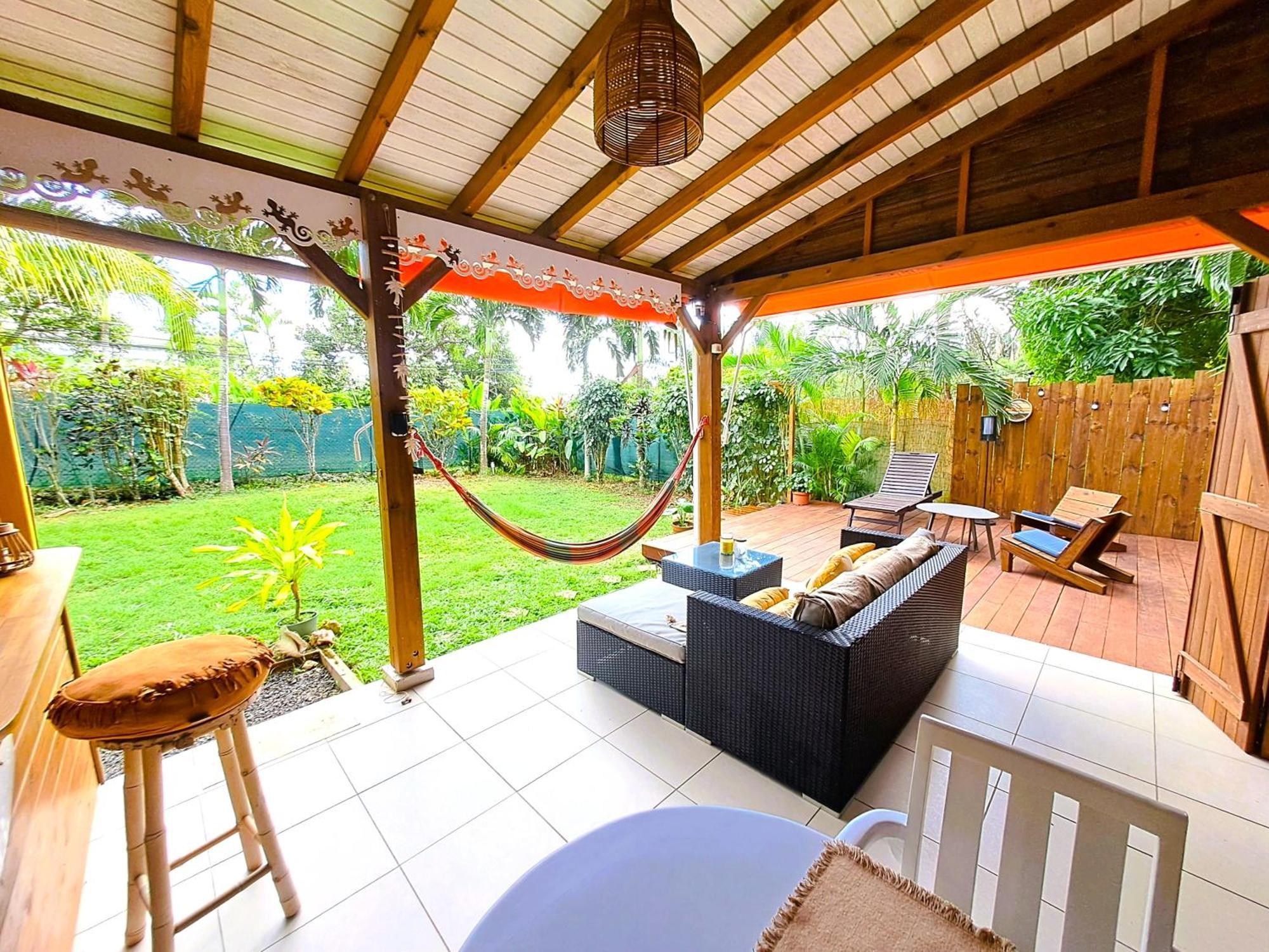Yuka Lodge - Bungalow Prive Avec Jardin En Pleine Nature Sainte-Anne  Zewnętrze zdjęcie